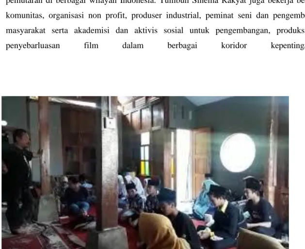Gambar 3. Workshop Tumbuh Sinema Rakyat  (sumber: sinemarakyat.business.site 22 jully, 2019) 