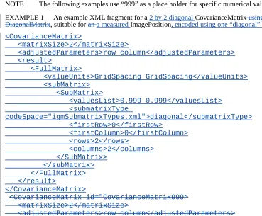 Table 38 — Defining elements of GCM_BandedMatrix class