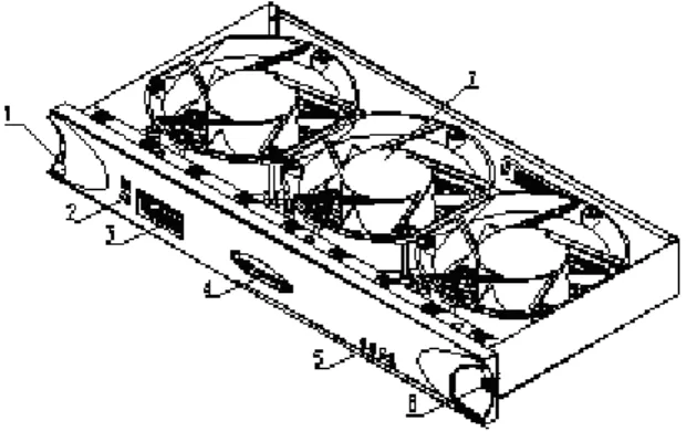Gambar 4.6 Fan tray assembly  [5] 