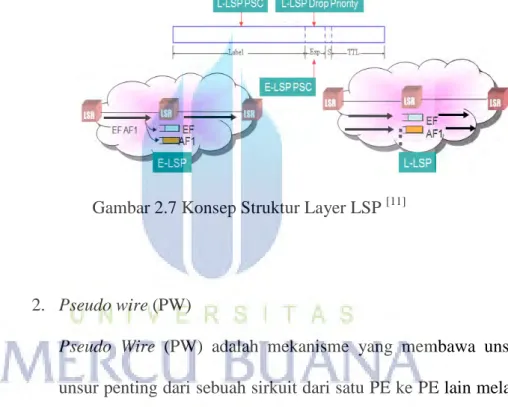 Gambar 2.7 Konsep Struktur Layer LSP  [11]