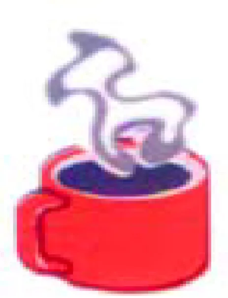 Gambar 2.10 Logo Rokok Cangkir Kopi 