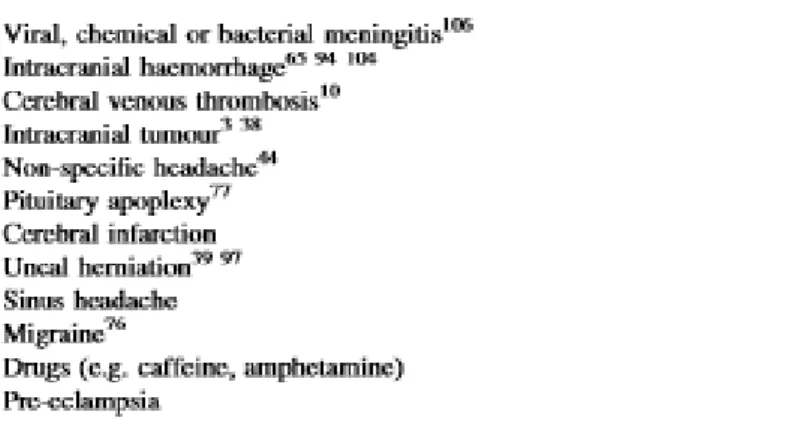 Gambar 6. Diagnosis banding PDPH 8 