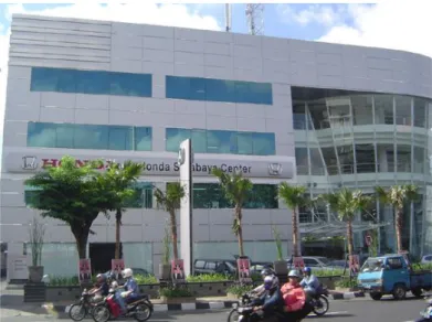 Gambar 3.2. Tampak Depan Honda Surabaya Center 
