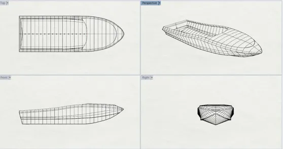 Gambar 2. 2 Model 3D Lambung Kapal 2 
