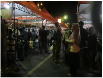 Gambar 7. Suasana Night Market Ngarsopuro 