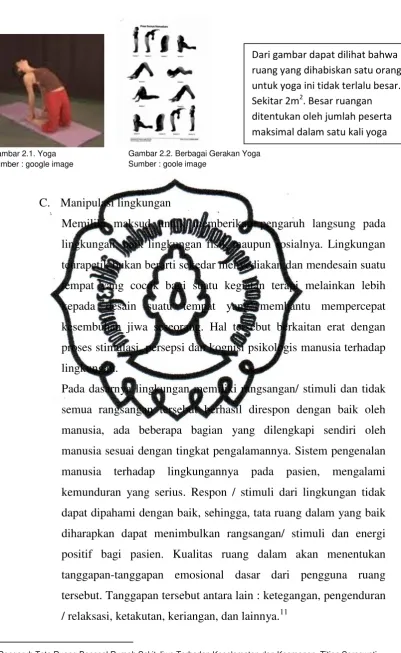 Gambar 2.2. Berbagai Gerakan Yoga 