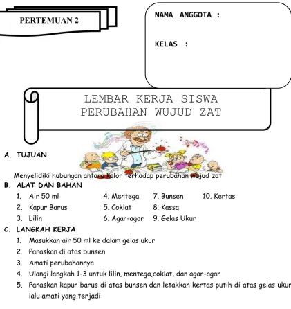 Tabel Pengamatan 
