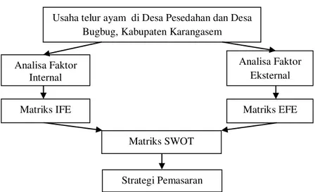 Gambar 1.  Bagan Kerangka Berpikir.  Sumber : Kasim, 2013   