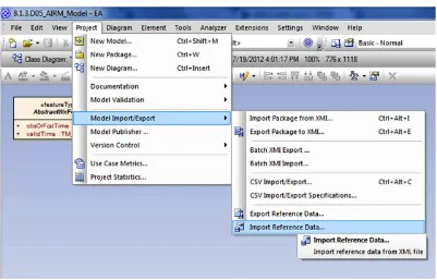 Figure 5. Select MDA Transformation Templates to import 