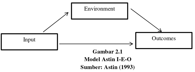 Gambar 2.1 Model Astin I-E-O 
