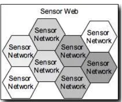Figure 5-1: Sensor Web: Aggregation of Sensor Networks 