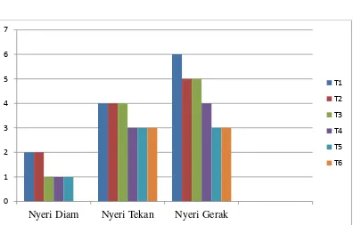 Grafik 4.2 Hasil Pengukuran Nyeri  