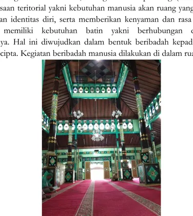 Gambar 9. Ruang Utama Masjid Sultan Suriansyah 