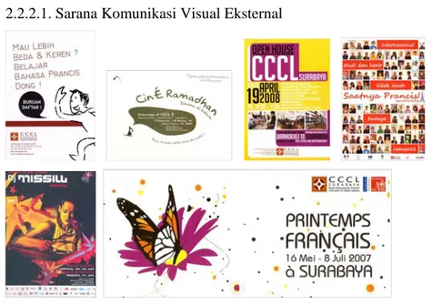 Gambar 2.6  Brosur dan Flyer di CCCL  Sumber : CCCL Surabaya 