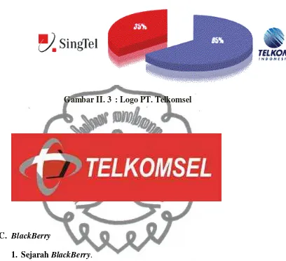 Gambar II. 3 : Logo PT. Telkomsel 