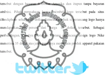 Gambar 2. Logo Twitter Burung 