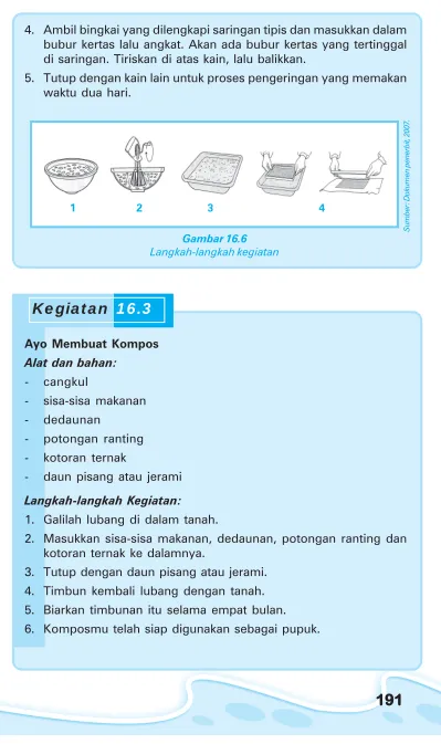 Gambar 16.6Langkah-langkah kegiatan
