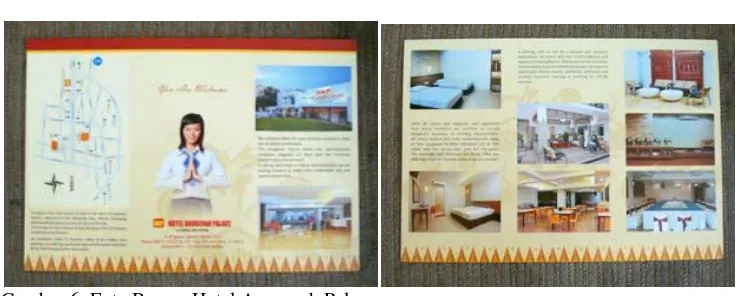 Gambar 5: Foto  Marketing Map Hotel Anugerah Palace 