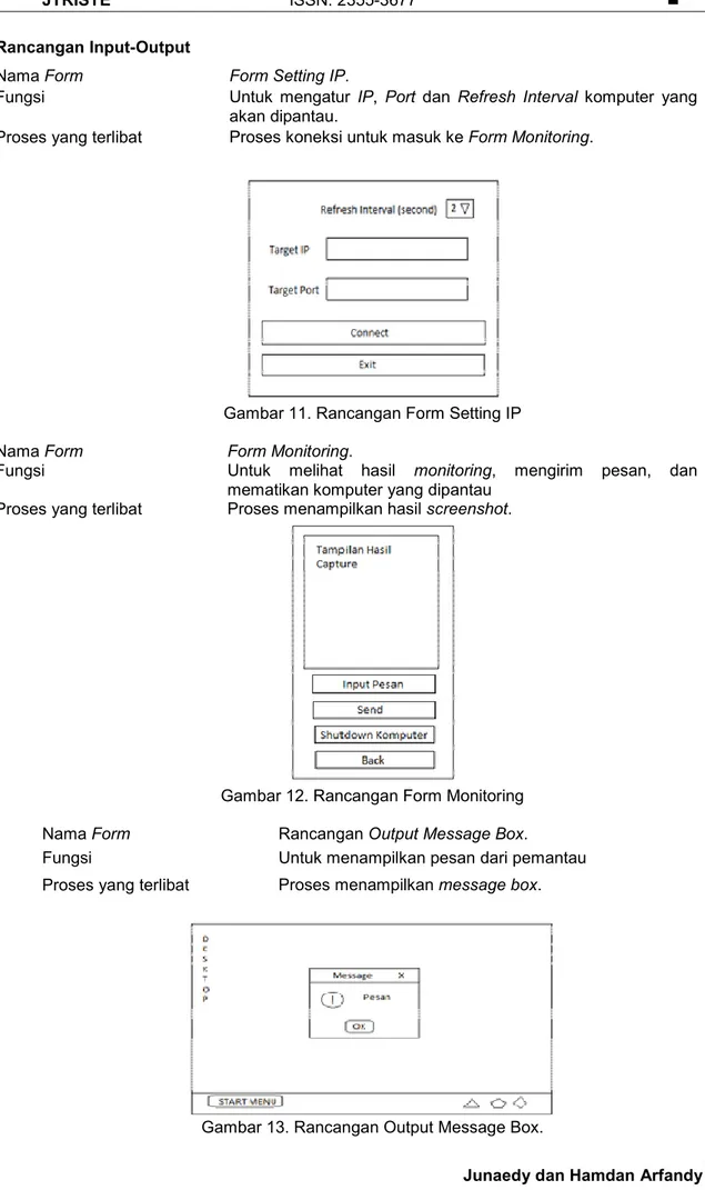 Gambar 11. Rancangan Form Setting IP 