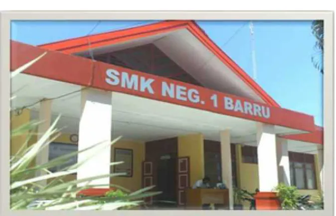 Gambar 1.  Sekolah SMK Negeri 1 Barru
