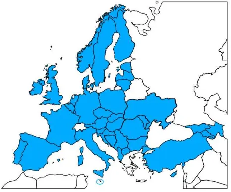 Figure 1. Eurocontrol EAD members 