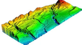Figure 1. Terrain mapping with a LIDAR 