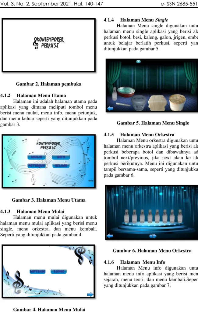 Gambar 2. Halaman pembuka 