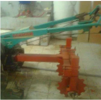 Gambar 3.  Unit Pisau Pengepras 