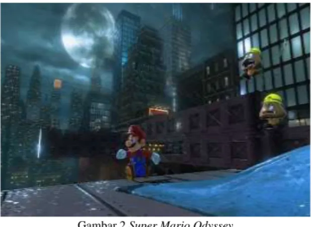 Gambar 2 Super Mario Odyssey  Sumber: Game, Super Mario Odyssey, 