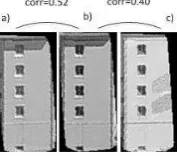 Figure 12. Example of two pre- and post-event subsets of oblique 