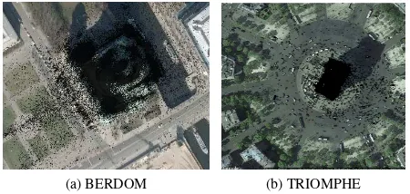Figure 6. Result for BRATOR using the minimum number of 2GNSS tags for georeferencing the model (a)