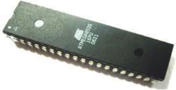 Gambar 2.1   Mikrokontroler ATMega8535   