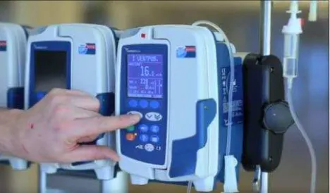 Figure 1: Infusion pump that is used in Rijnstate hospital (Carefusion, 2016) 