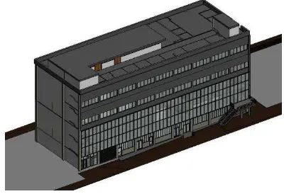 Figure 1. BIM representation of building 