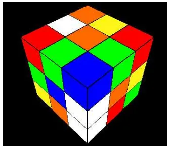 Figure 5. Orange cubes view 