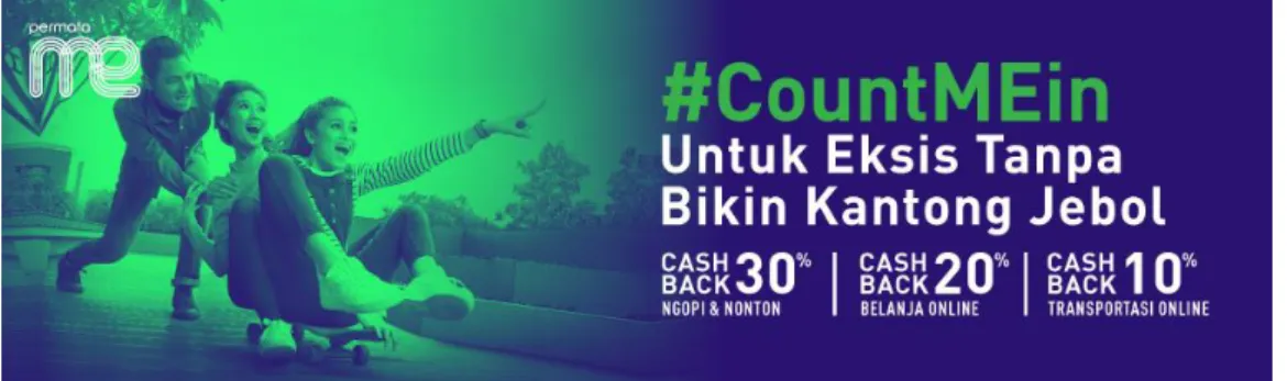 Gambar 3.1 Cashback Yang Diberikan PermataME 