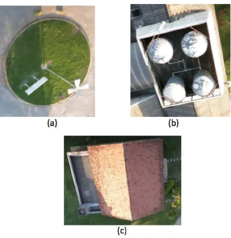 Table 1. Indirect geo-referencing of the video frame, fromlandmark recognition.