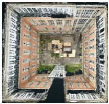 Figure 3. Atriumthe windows show very similar structures, which is a challenging from above