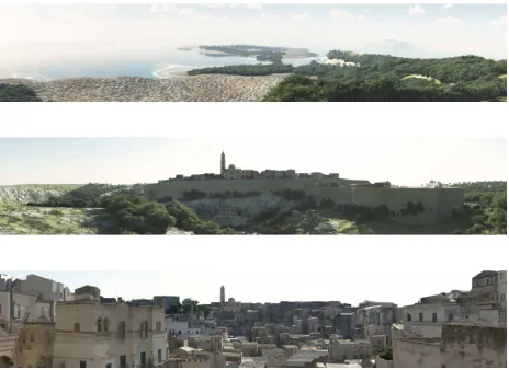 Figure 6.  The development of urban historical phases. 