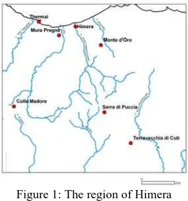 Figure 2: The territory of ancient colony of Himera 