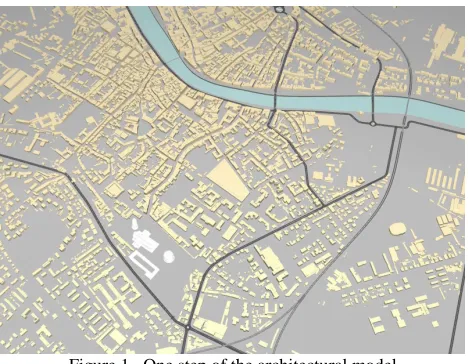 Figure 1.  One step of the architectural model  