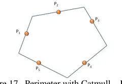 Figure 17.  Perimeter with Catmull  – Rom  