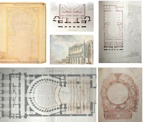 Figure 1 Historical documents of San Carlo Theatre  