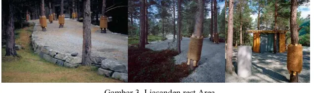 Gambar 3. Liasanden rest Area  Sumber: http://en.urbarama.com/project/mountain-roads-project-liasanden-stop-