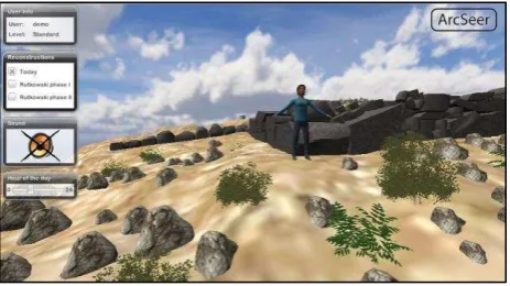 Figure 5: The ArcSeer environment 