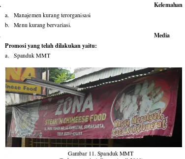 Gambar 11. Spanduk MMT (Dokumentasi: Adimas, April 2010) 