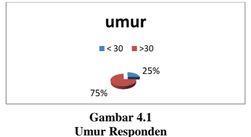 Gambar 4.1 Umur Responden 
