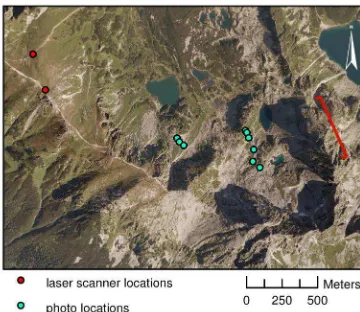 Figure 2 presents scanner and camera locations. 