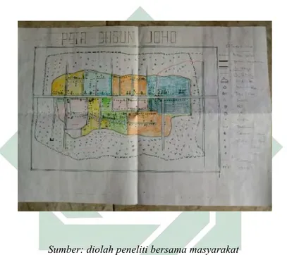Gambar 4.3 Peta Dusun Joho