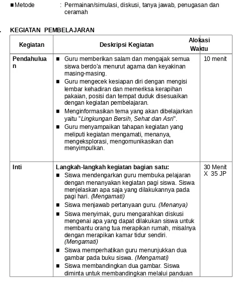 gambar pada buku siswa. (Mengamati)